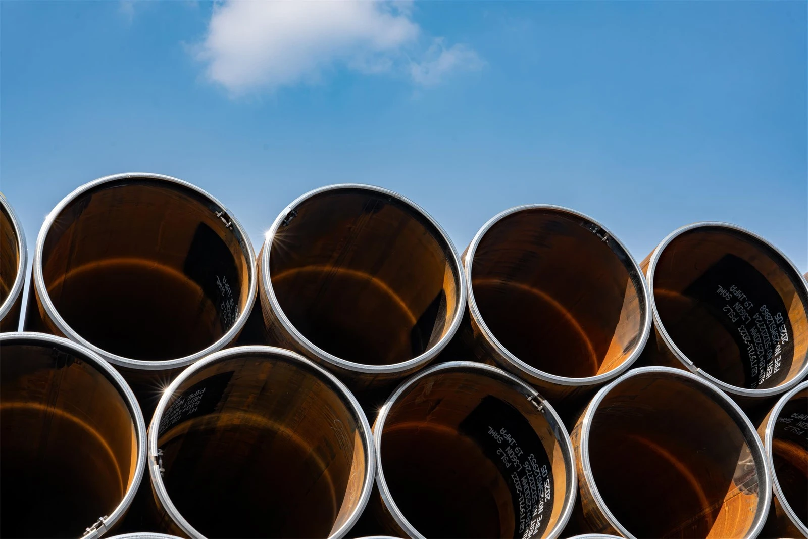 ERW steel pipes